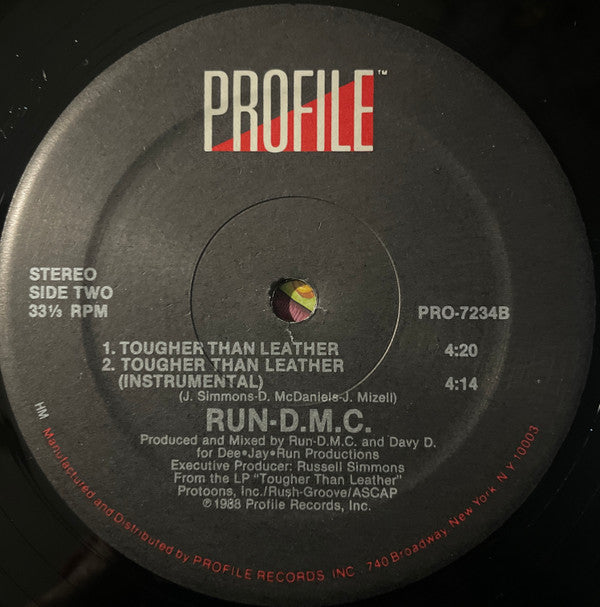 Run-D.M.C.* : Papa Crazy (12", Single)