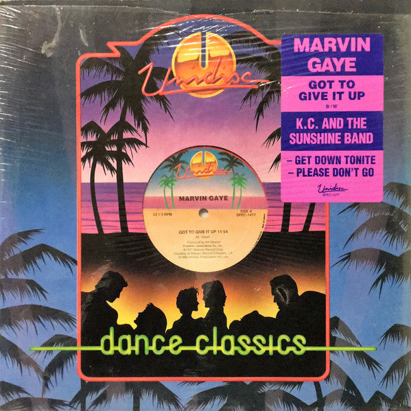 Marvin Gaye / K.C. And The Sunshine Band* : Got To Give It Up / Get Down Tonite / Please Don't Go (12", Bea)