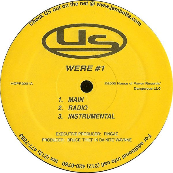 US (11) : Were #1 (12")