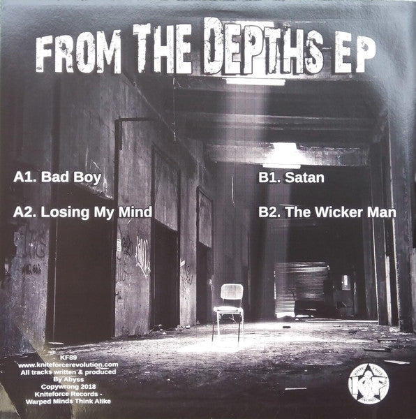 Abyss (27) : From The Depths EP (12", EP, Ltd)