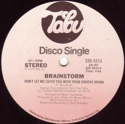 Brainstorm (5) : Hot For You (12")