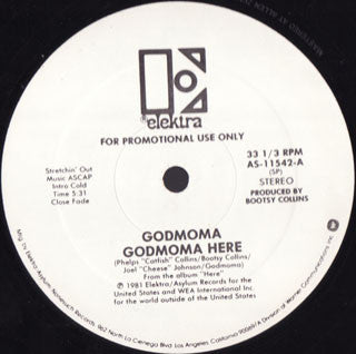 Godmoma : Godmoma Here (12", Mono, Promo)