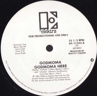 Godmoma : Godmoma Here (12", Mono, Promo)