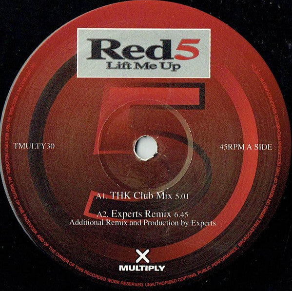 Red 5 : Lift Me Up (12")