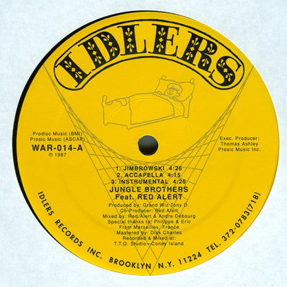 Jungle Brothers : Jimbrowski / Bragging And Boasting (12", RE)