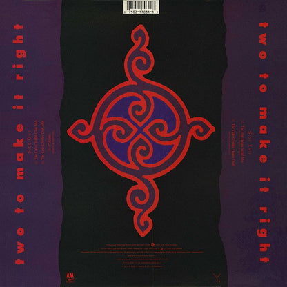 Seduction : Two To Make It Right (12")