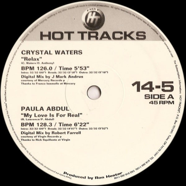 Various : Hot Tracks - Series 14 Issue 5 (3x12", Comp, Promo)