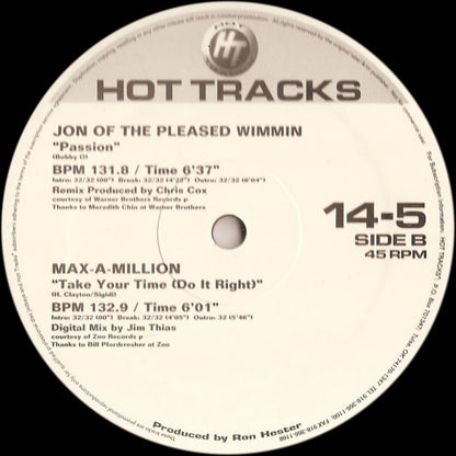Various : Hot Tracks - Series 14 Issue 5 (3x12", Comp, Promo)