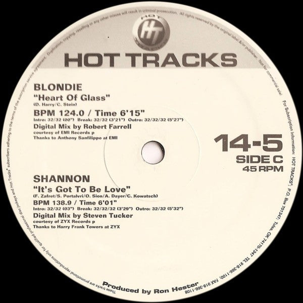 Various : Hot Tracks - Series 14 Issue 5 (3x12", Comp, Promo)