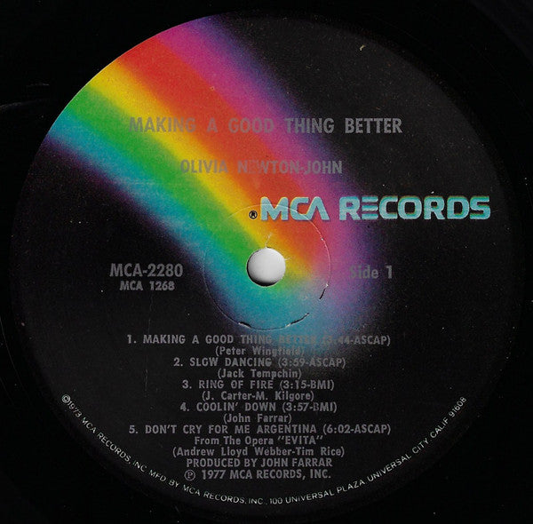 Olivia Newton-John : Making A Good Thing Better (LP, Album, Gat)