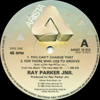 Ray Parker Jnr.* : You Can't Change That (12")