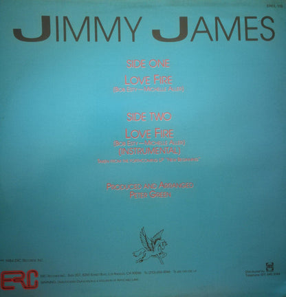 Jimmy James (2) : Love Fire (12")
