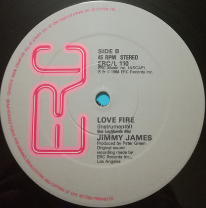 Jimmy James (2) : Love Fire (12")