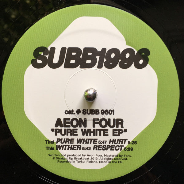 Aeon Four : Pure White EP (12", EP)
