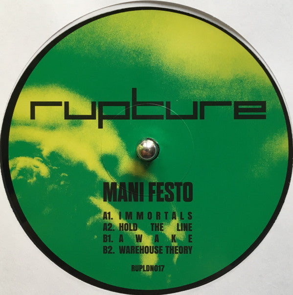 Mani Festo : Hold The Line EP (12", EP)