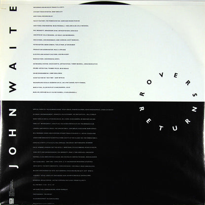 John Waite : Rover's Return (LP, Album)