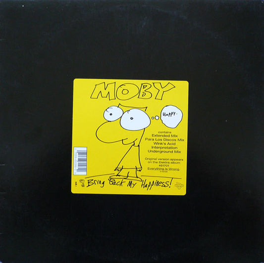 Moby : Bring Back My Happiness (12")