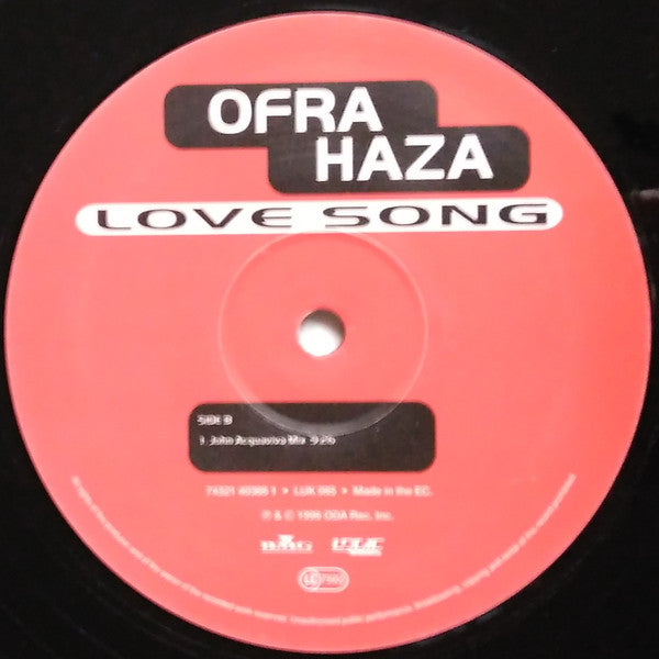 Ofra Haza : Love Song (12")