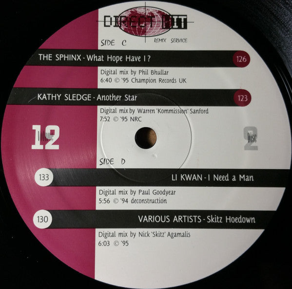 Various : Direct Hit Volume 12 (3x12", Comp, Promo)