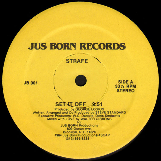 Strafe : Set It Off (12", Unofficial)