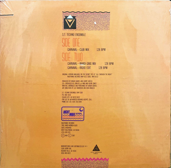 S.T. Techno Ensemble : Carnaval (12")