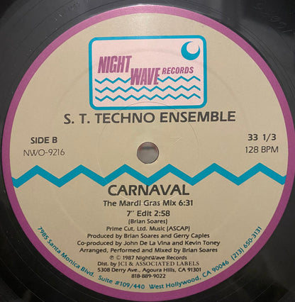 S.T. Techno Ensemble : Carnaval (12")