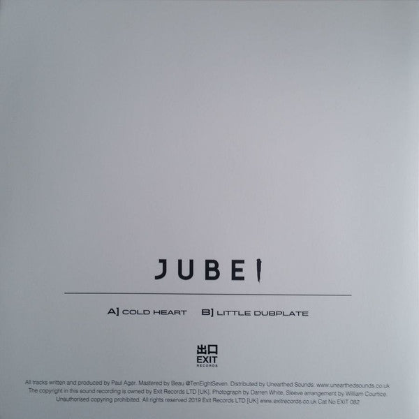 Jubei (2) : Cold Heart / Little Dubplate (12")