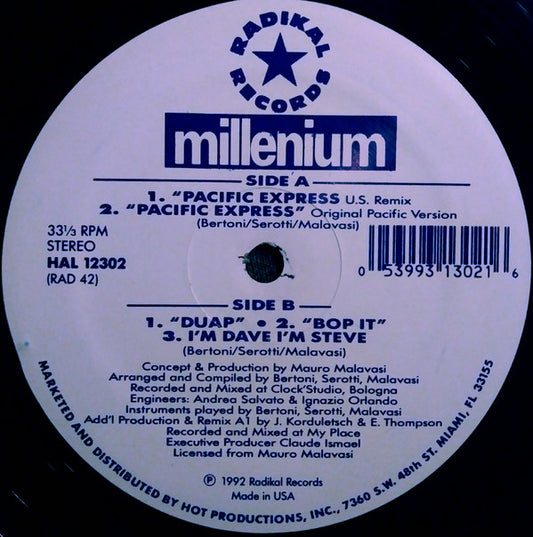 Millenium (13) : Pacific Express (12")