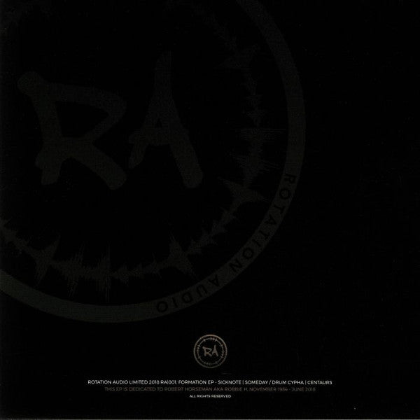 Sicknote (5) / Drum Cypha : Formation EP (12", EP)