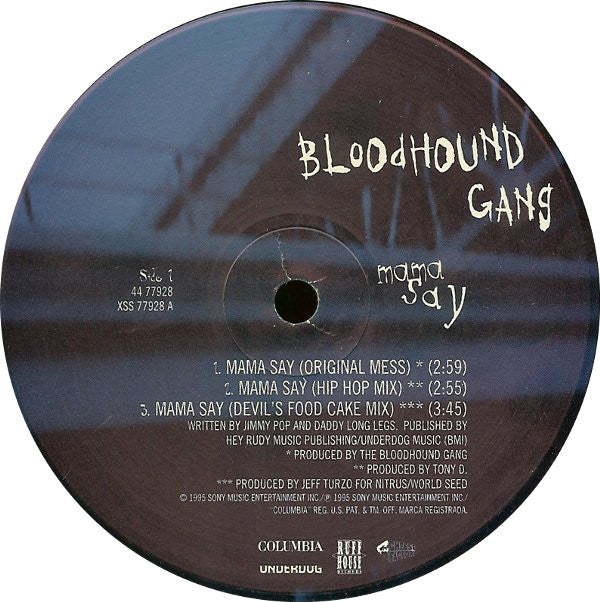 Bloodhound Gang : Mama Say (12")