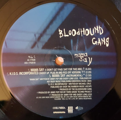 Bloodhound Gang : Mama Say (12")