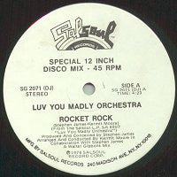 Luv You Madly Orchestra : Rocket Rock / Moon Maiden (12", Promo)