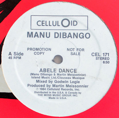 Manu Dibango : Abele Dance (12", Promo)