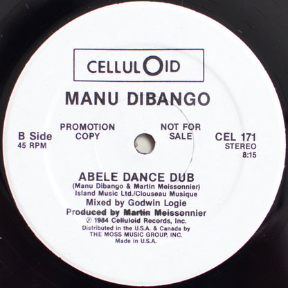 Manu Dibango : Abele Dance (12", Promo)