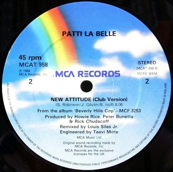 Patti LaBelle : New Attitude (12")