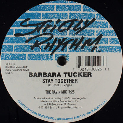 Barbara Tucker : Stay Together (12", Ltd)