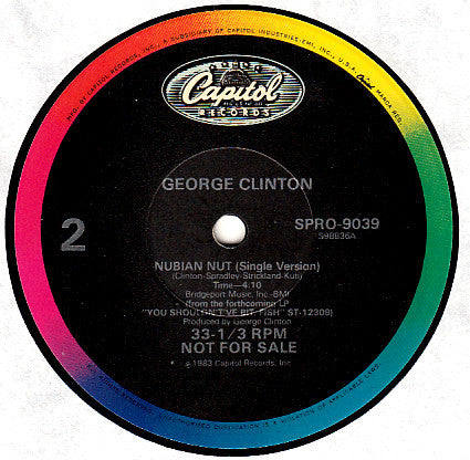 George Clinton : Nubian Nut (12", Single, Promo)