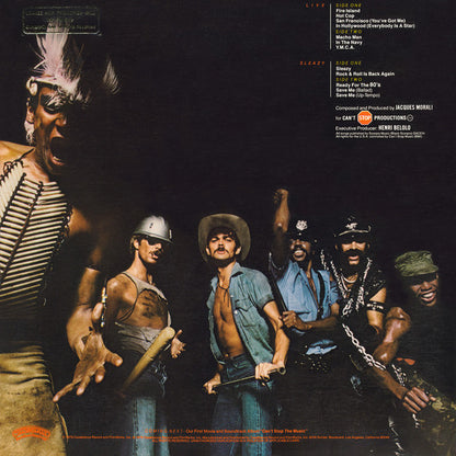 Village People : Live And Sleazy (2xLP, Album, Promo, 56)