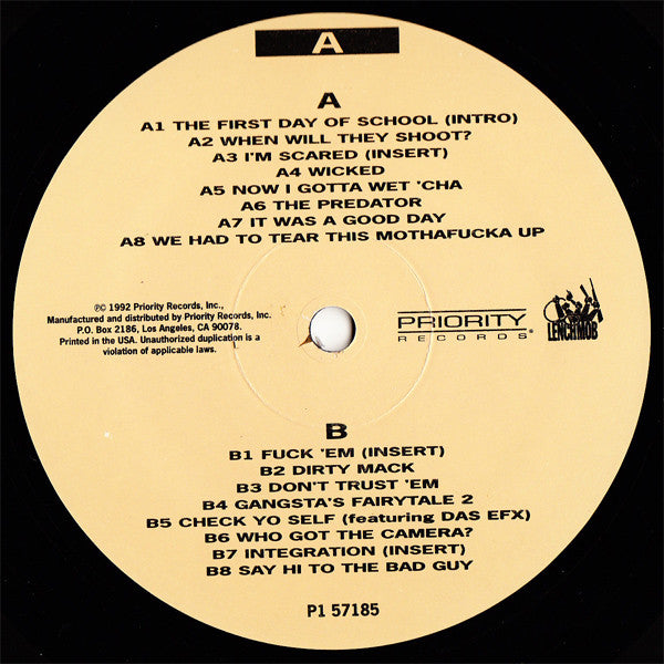 Ice Cube : The Predator (LP, Album)