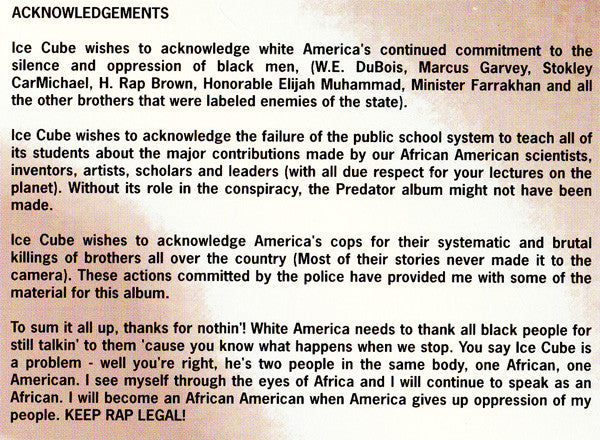 Ice Cube : The Predator (LP, Album)