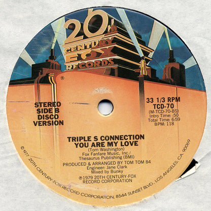 Triple S Connection : Dance Fever  (12")