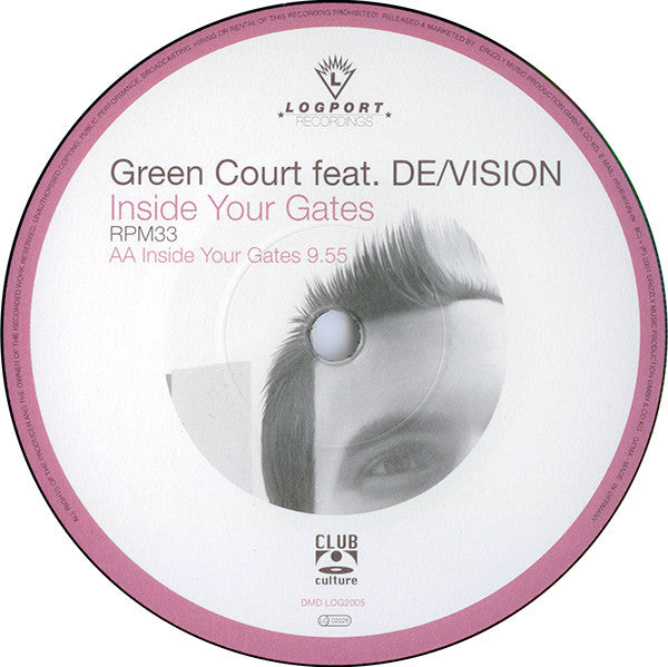 Green Court Feat. De/Vision : Take (My Breath Away) / Inside Your Gates (12")