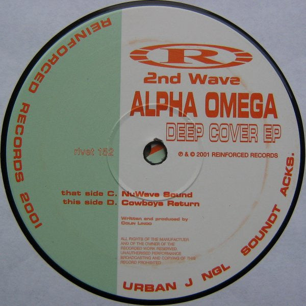 Alpha Omega : Deep Cover EP (2x12", EP)