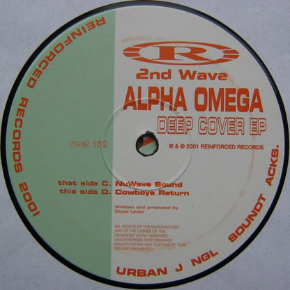 Alpha Omega : Deep Cover EP (2x12", EP)