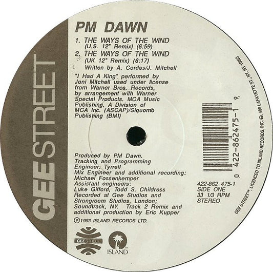 P.M. Dawn : The Ways Of The Wind (12")