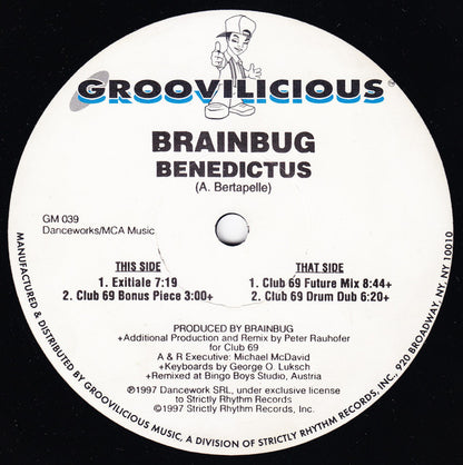 Brainbug : Benedictus (12")