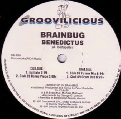 Brainbug : Benedictus (12")