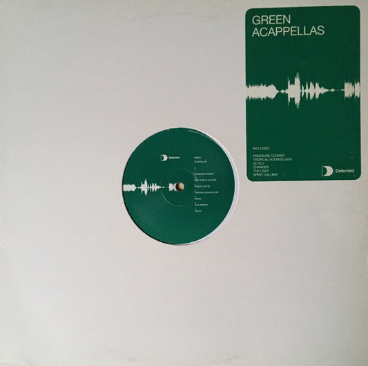 Various : Defected Acappellas Green (12")