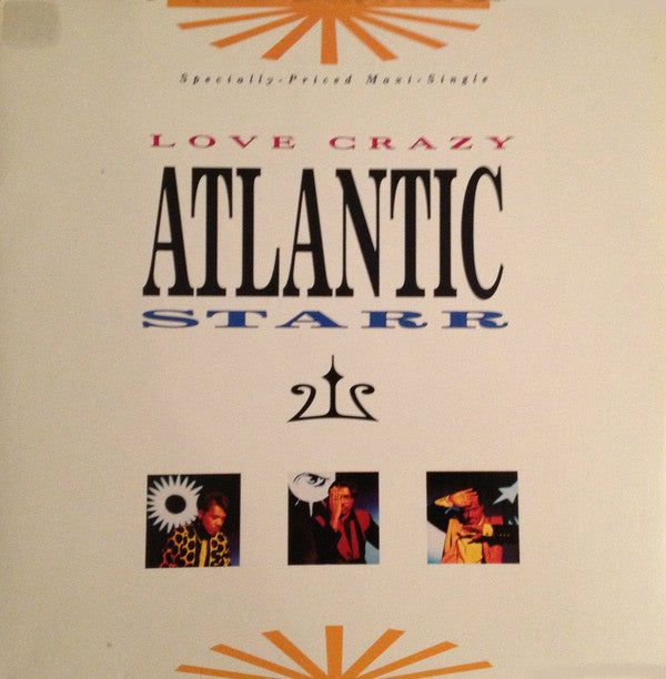 Atlantic Starr : Love Crazy (12", Maxi)