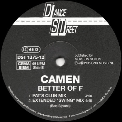 Camen : Better Off (12")